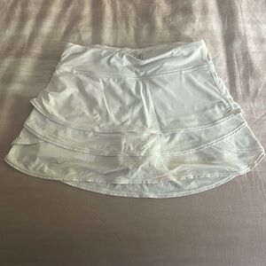 Athleta Girl White Skirt
